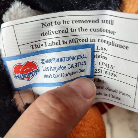 Holiday Winter Penguin Hug Fun Plush 10" - Picture 4 of 6